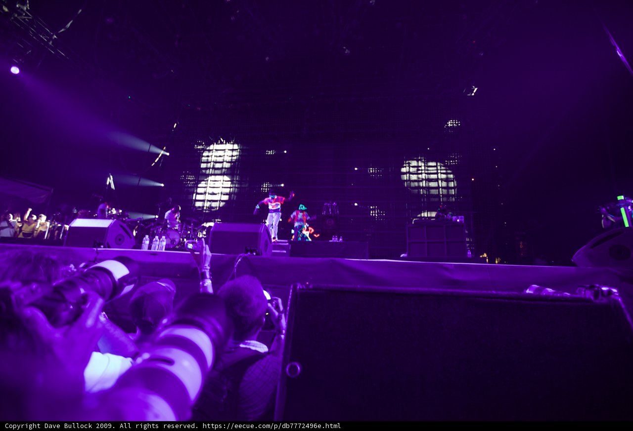 Rocking the Crowd: A Night of Music and Lights