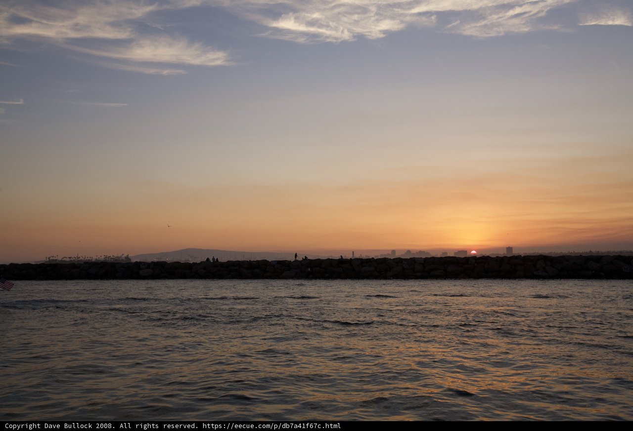 Majestic Sunset at the Pier