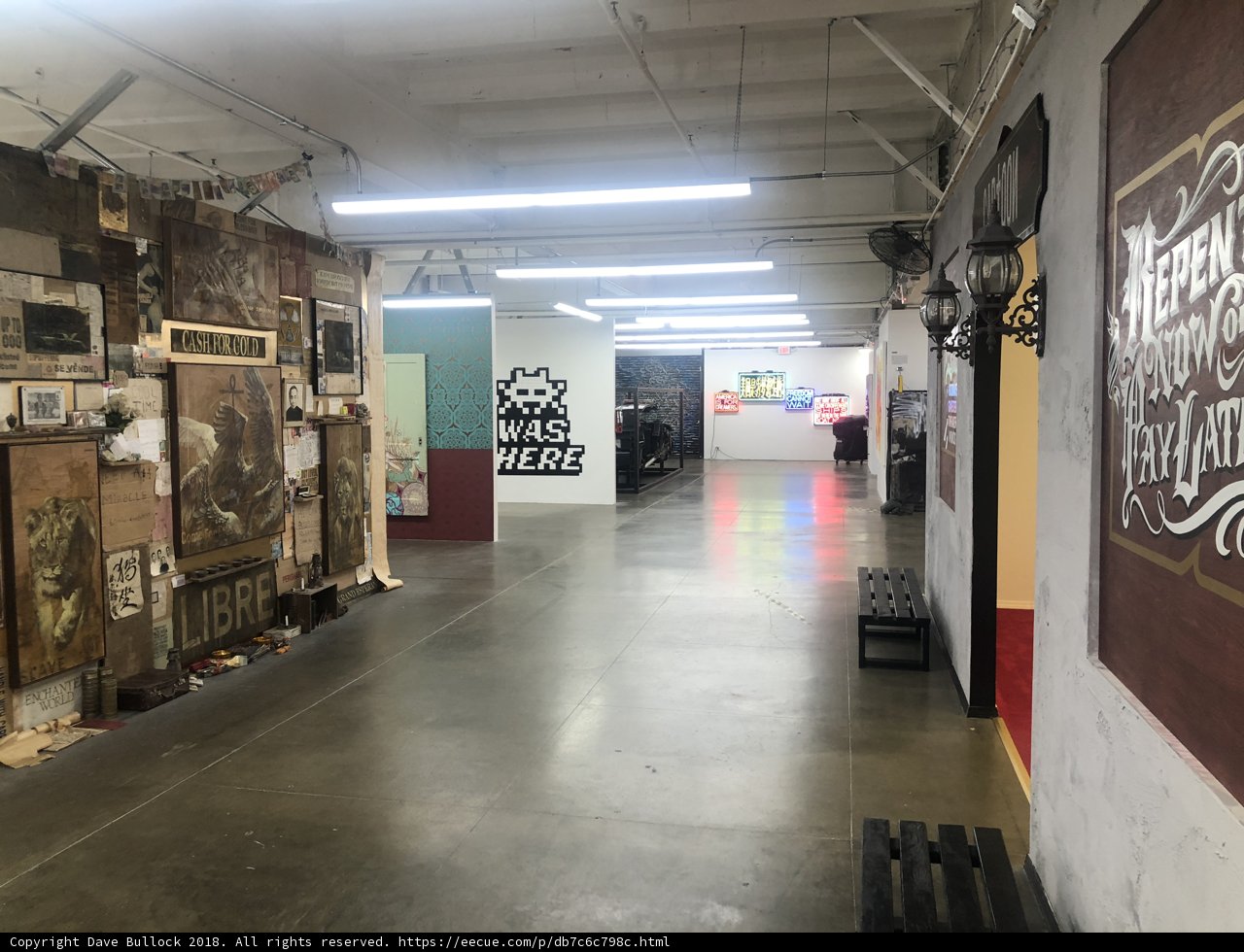 The Grand Mural in the Hallway