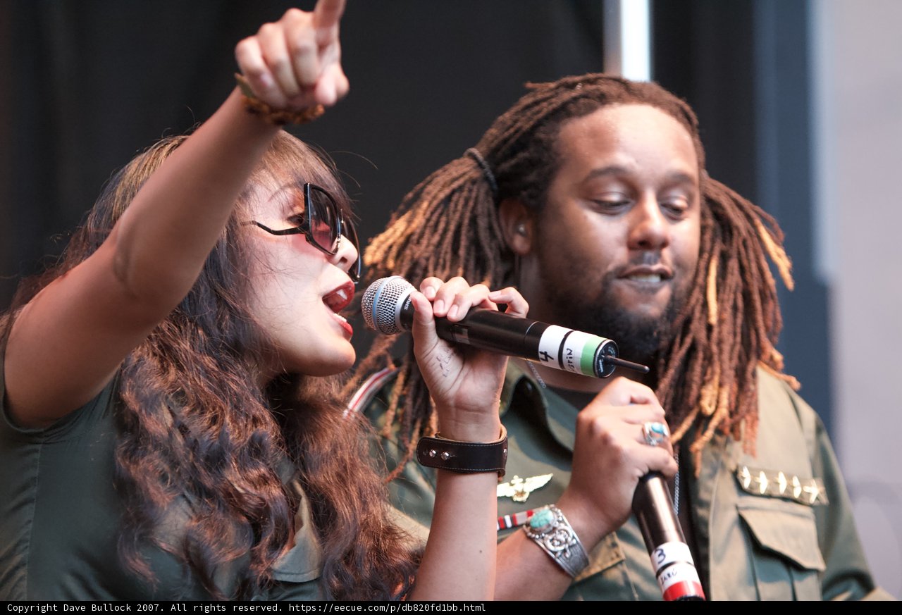 Soulful Singer with Dreadlocks