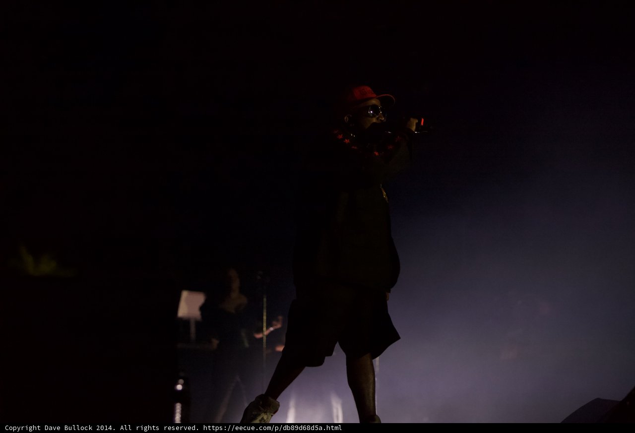 Man in Red Hat performs at Coachella
