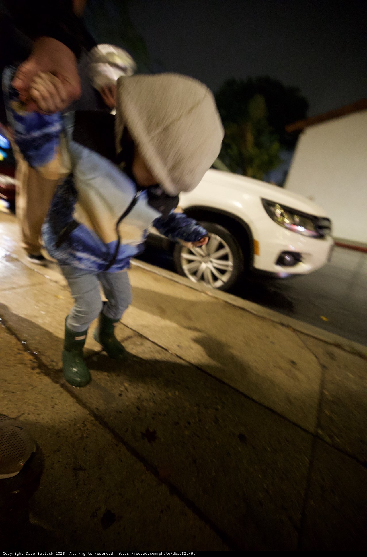 Late Night Street Photography in Motion Blur
