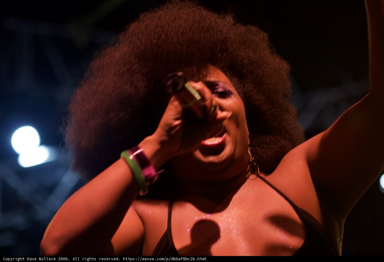 Afro Queen Rocks the Mic