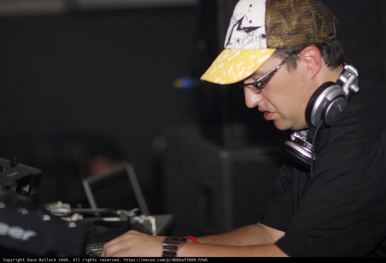 The Deejay in Black