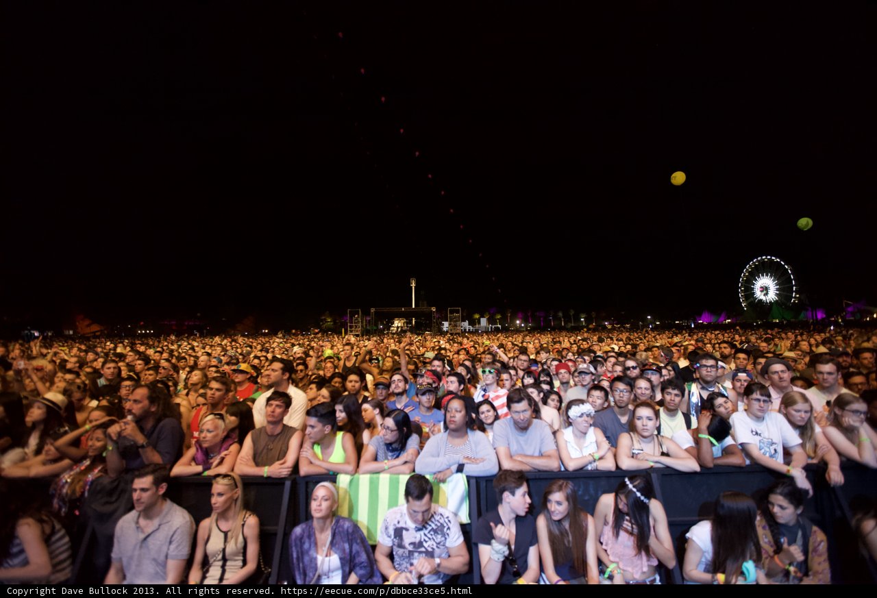 Coachella Night Sky