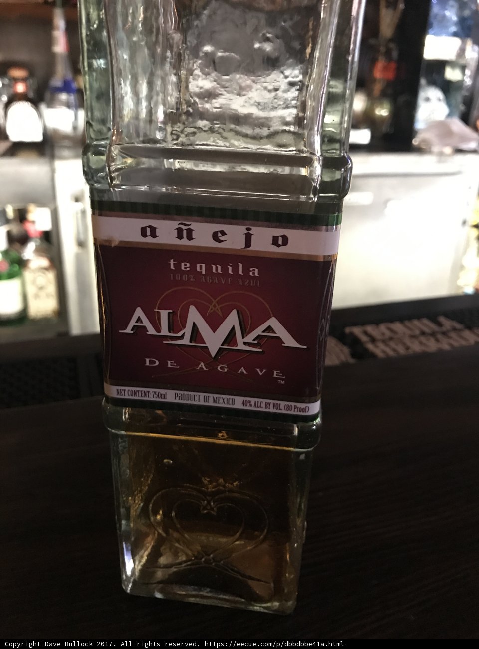 Alma Tequila at the LA Bar
