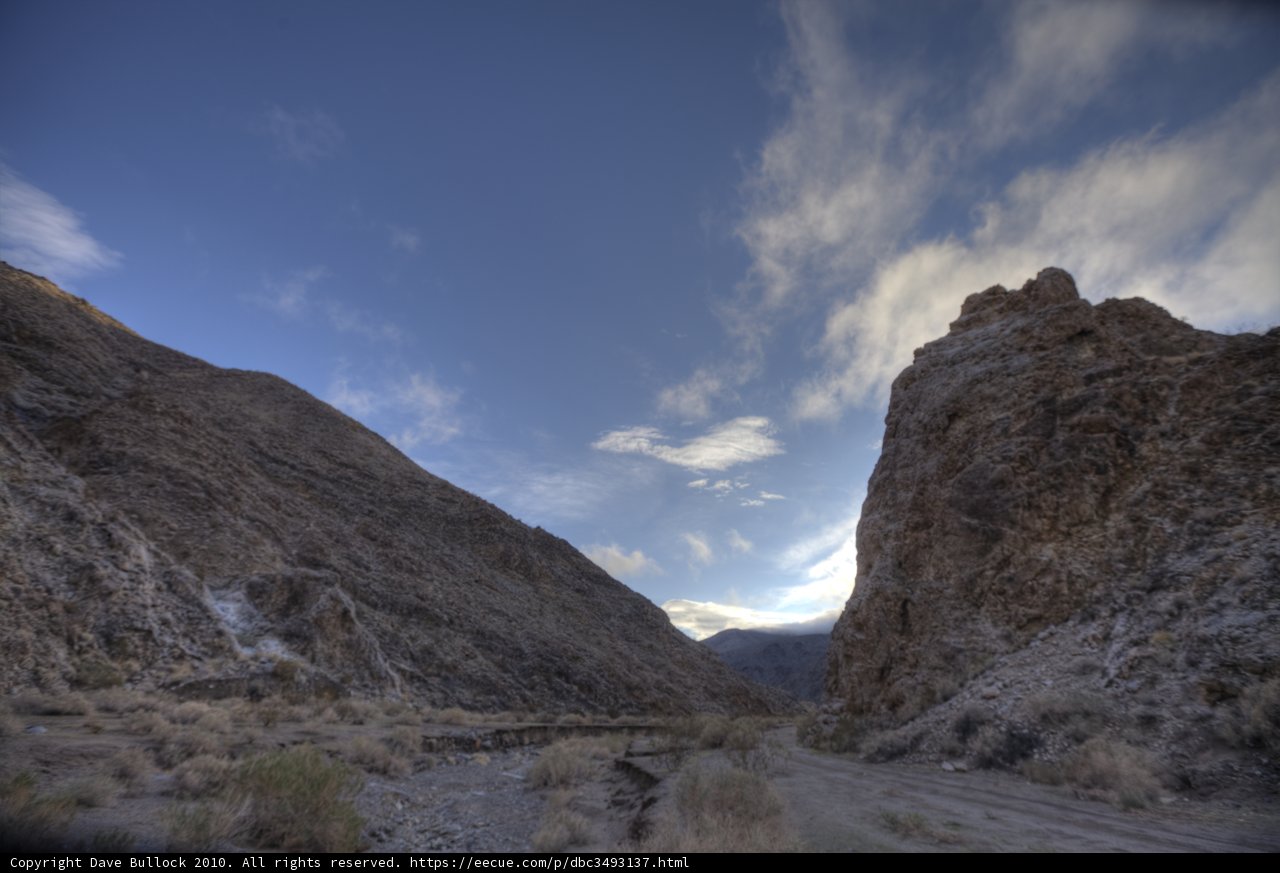 Road through Canyon