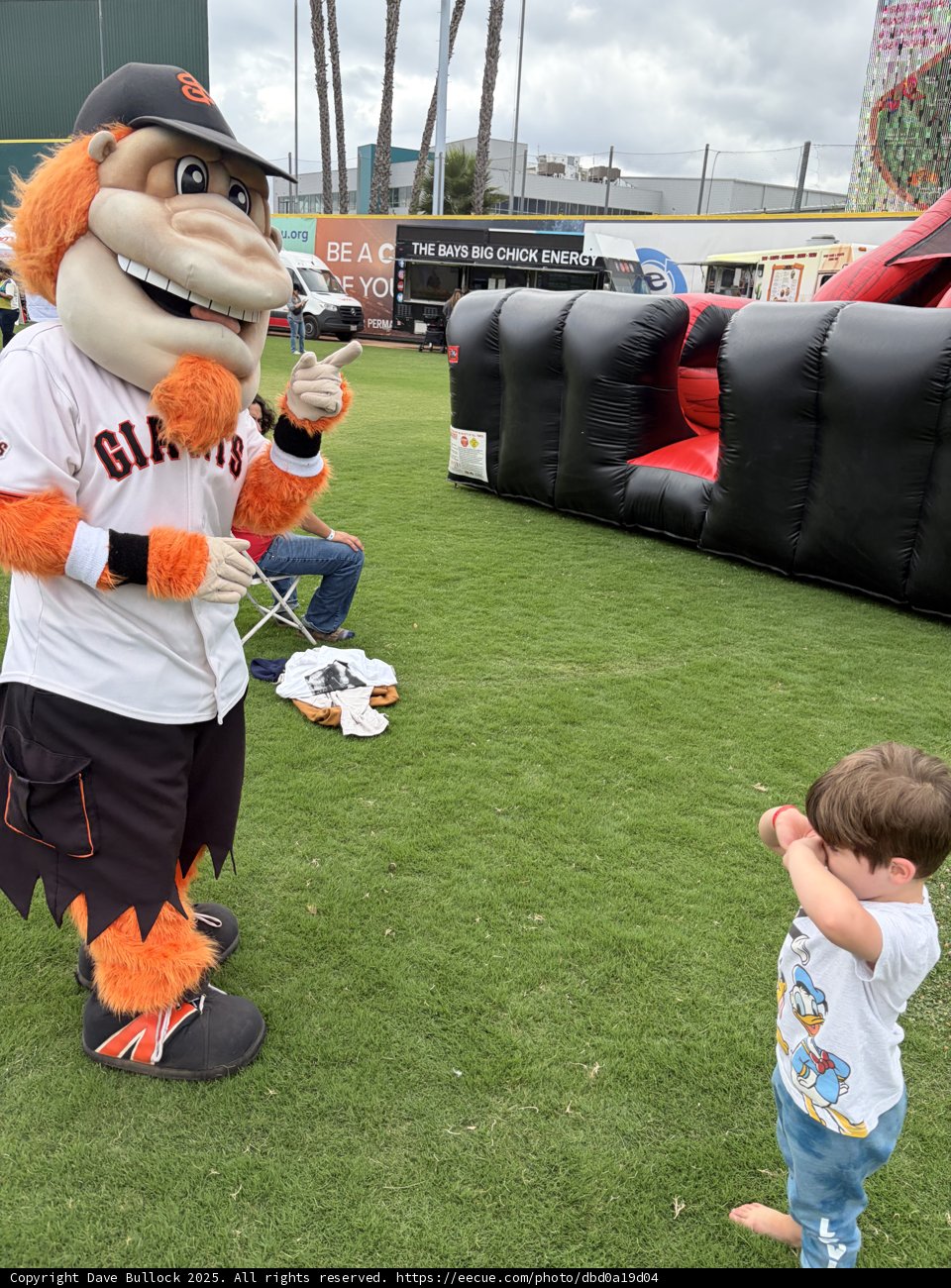 Mascot Encounter at the Park
