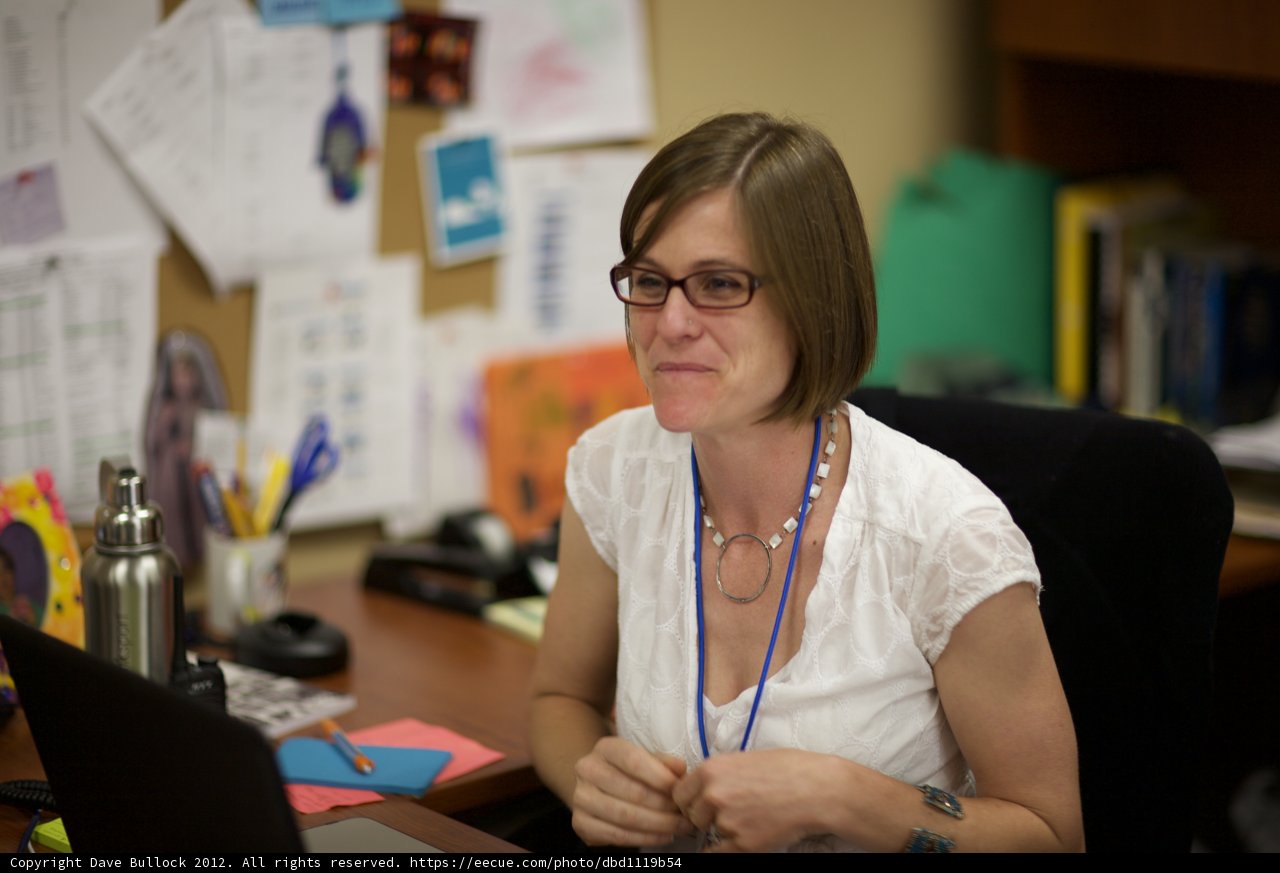 Working Woman with a Laptop