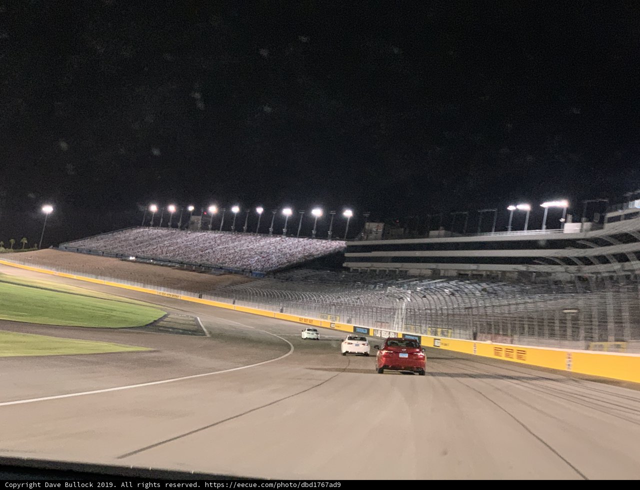 Nighttime Race at Las Vegas Motor Speedway