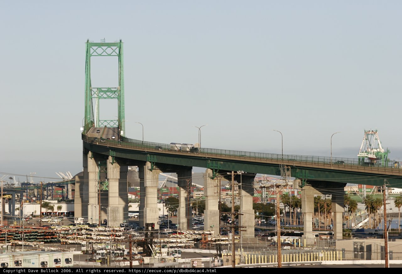 Urban Bridge Over the Waterfront