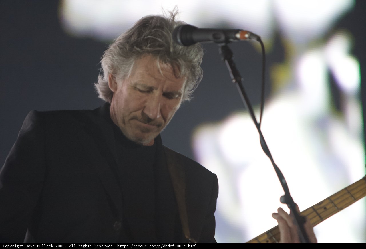 Roger Waters Rocks Coachella with his Guitar
