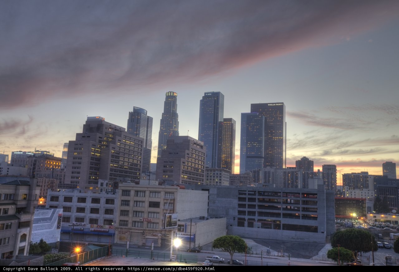 Urban Sunset from New Apartment