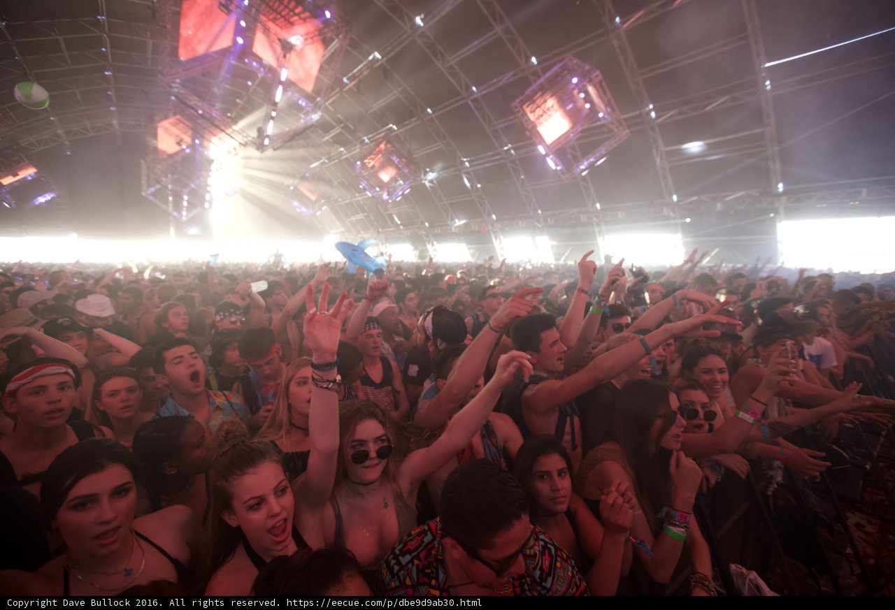 Coachella 2016 Crowd Goes Wild
