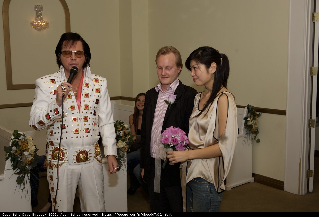 Elvis Presley and Priscilla's Wedding Ceremony