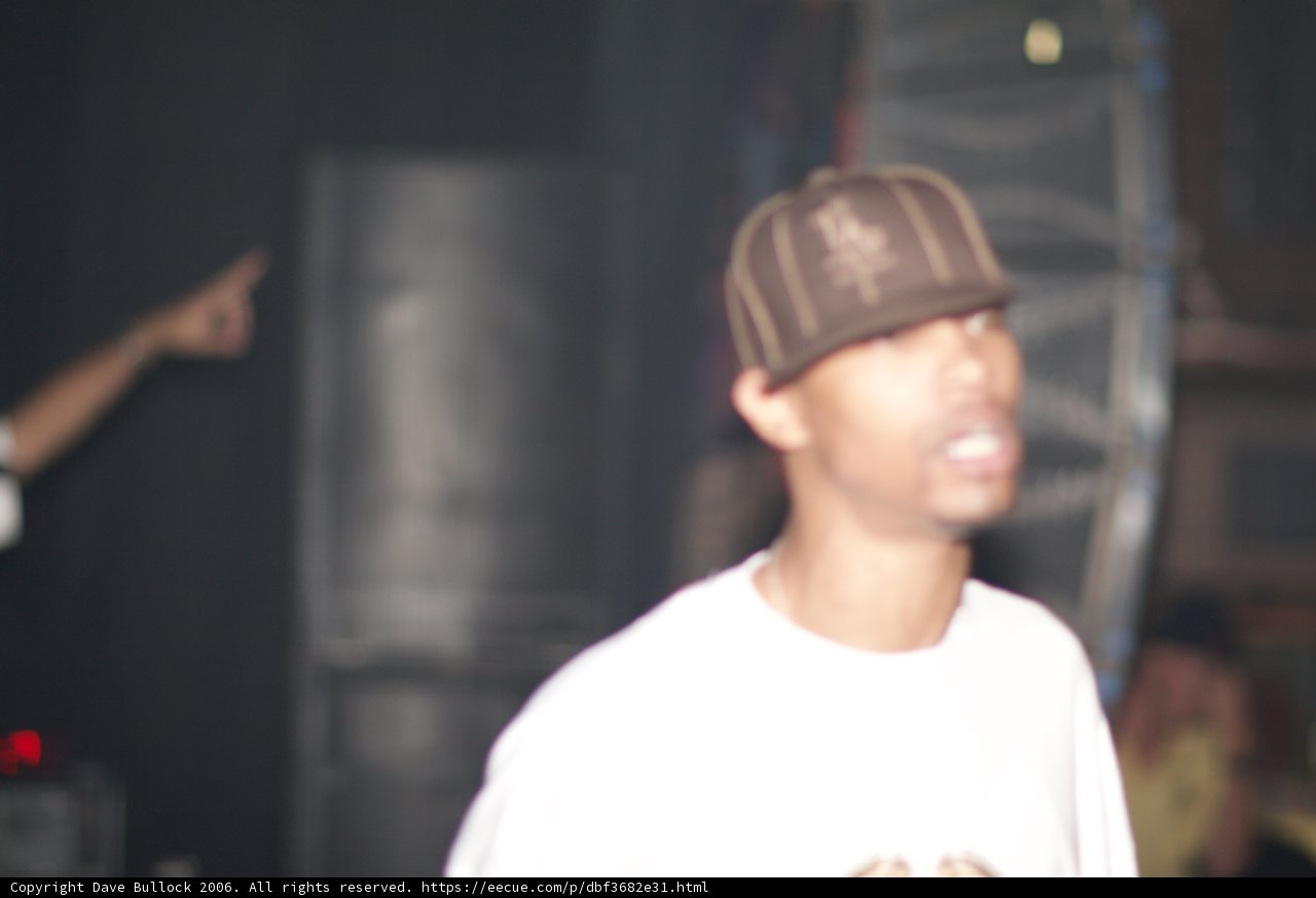 Microphone Man in Baseball Cap
