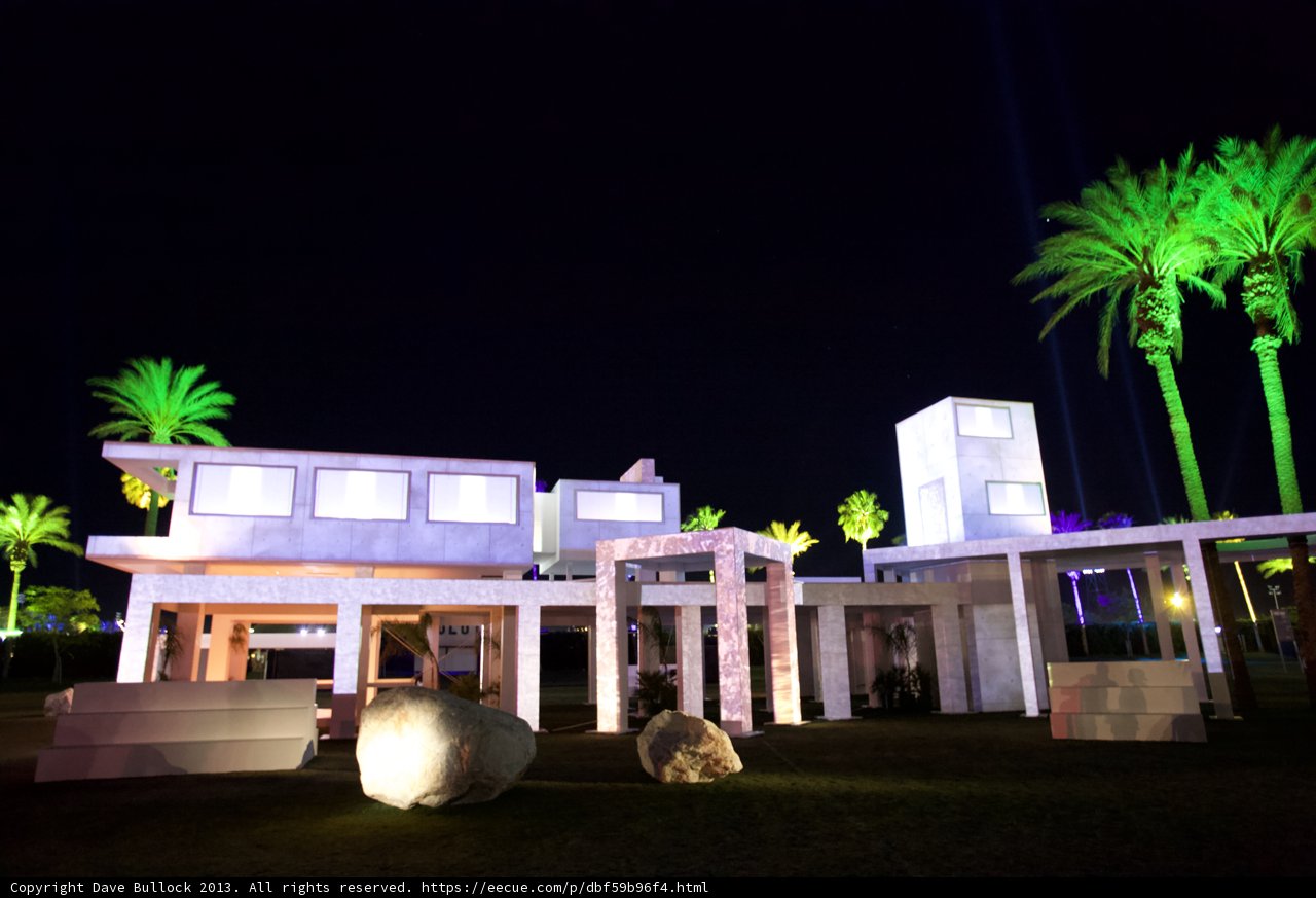 Summer Villa with Palm Trees