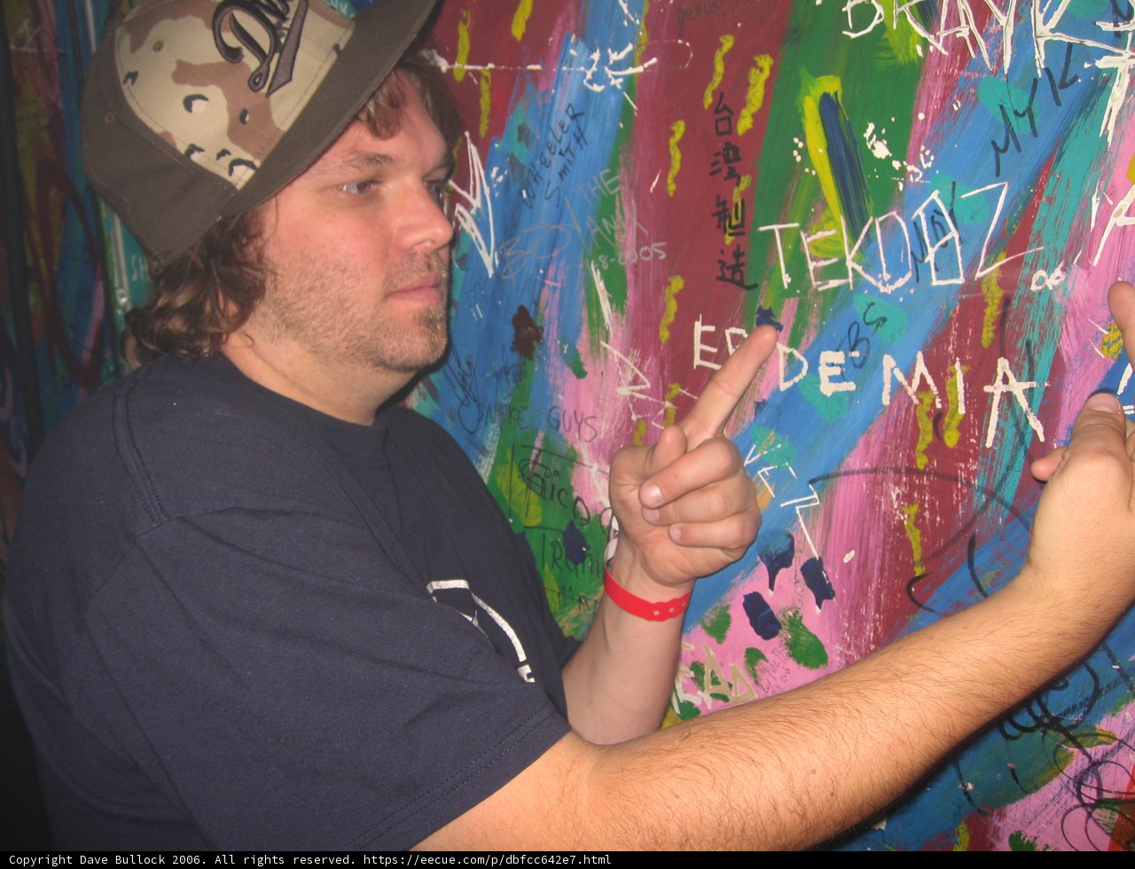 A Pointing to Graffiti