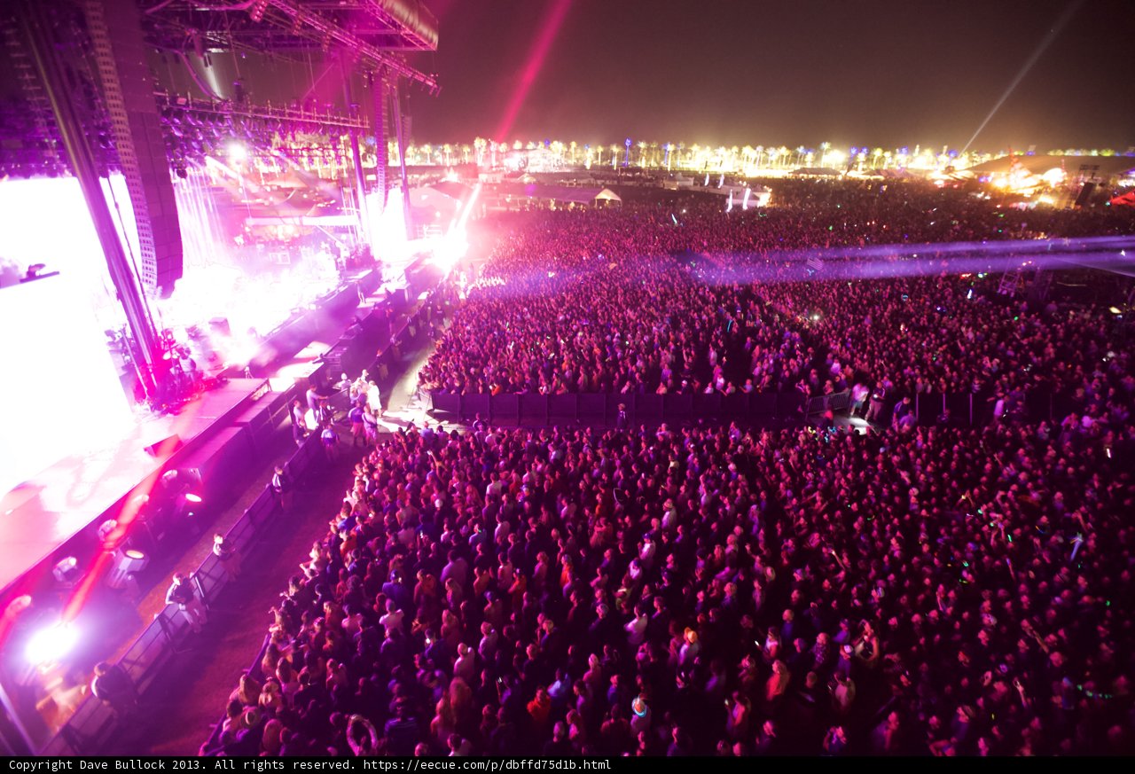 The Bright Lights of Coachella Nightlife