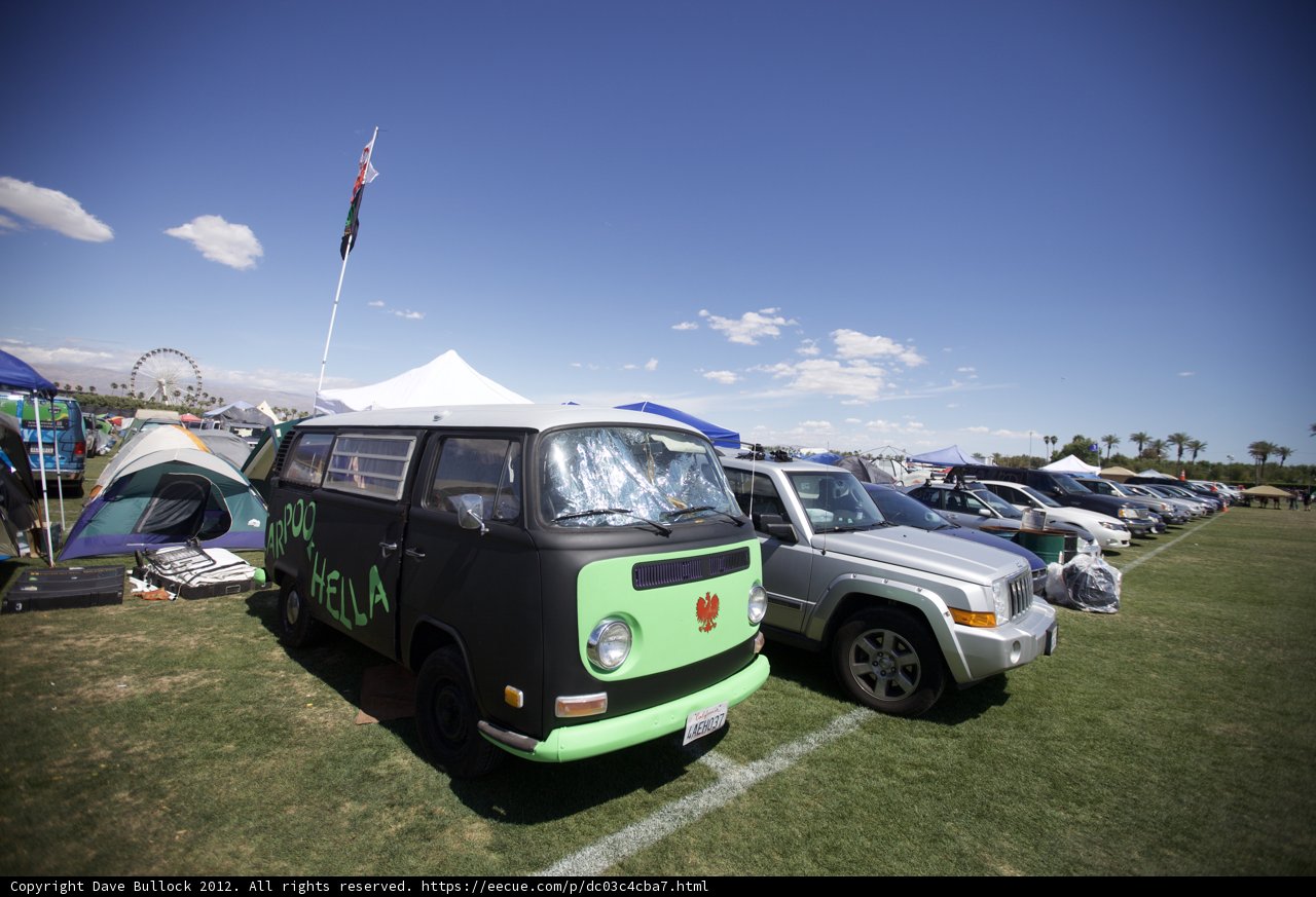 A Colorful Pair: The Van and Jeep