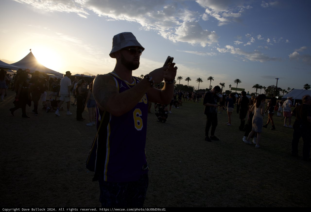 Snapshots at Sunset: Capturing Coachella 2024