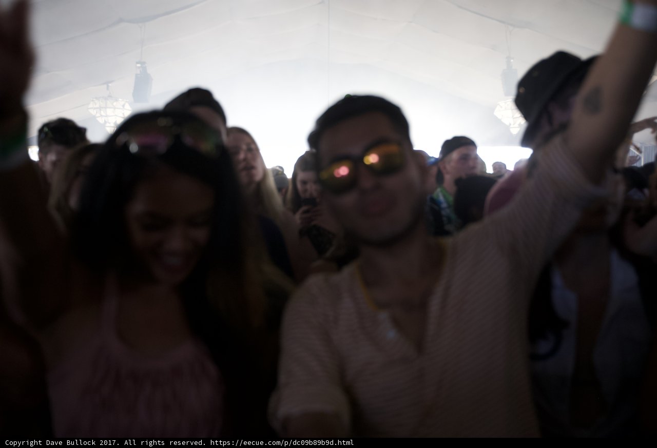 Dancing under the Tent at Coachella