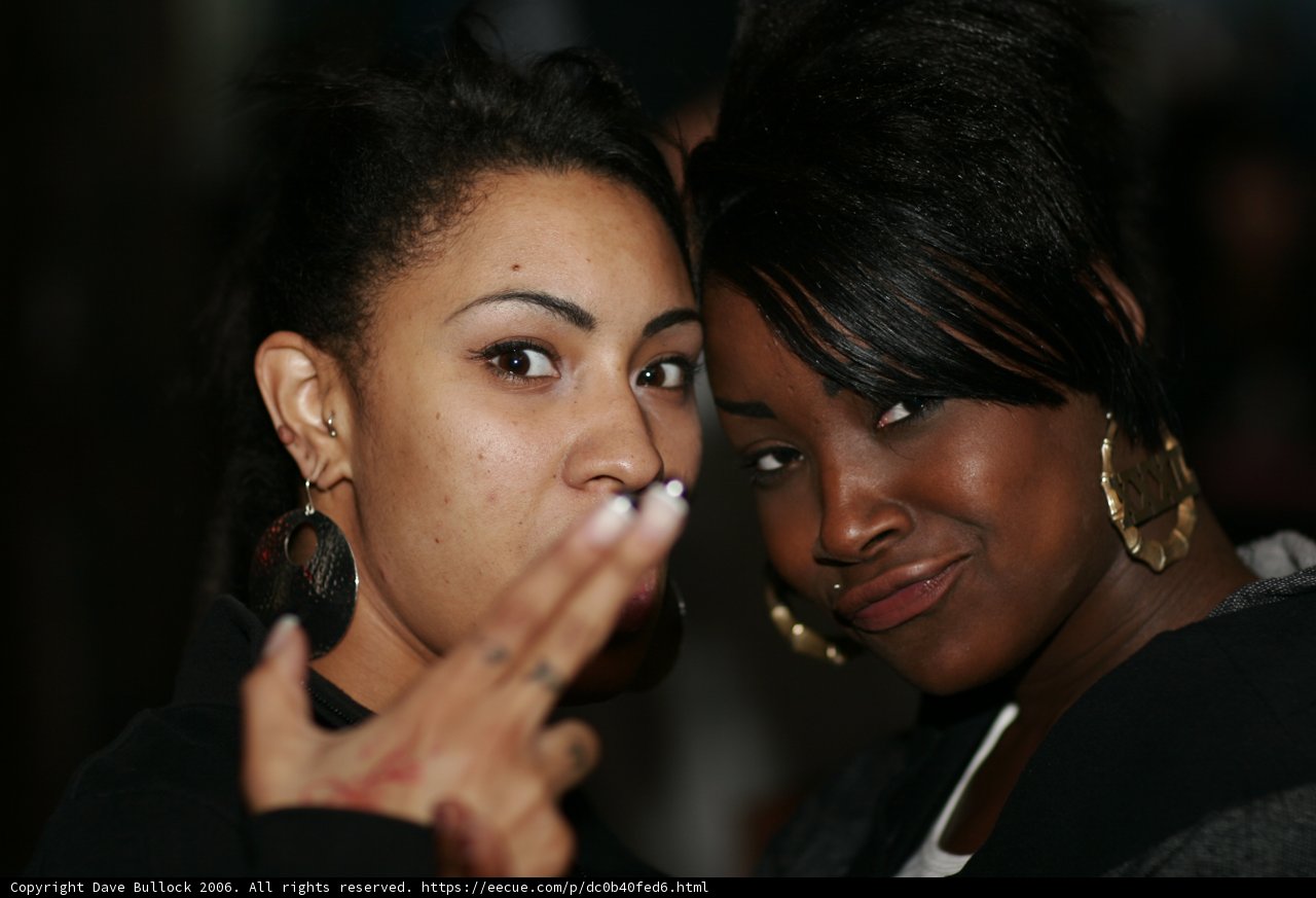A Smokin' Portrait of Two Beautiful Women