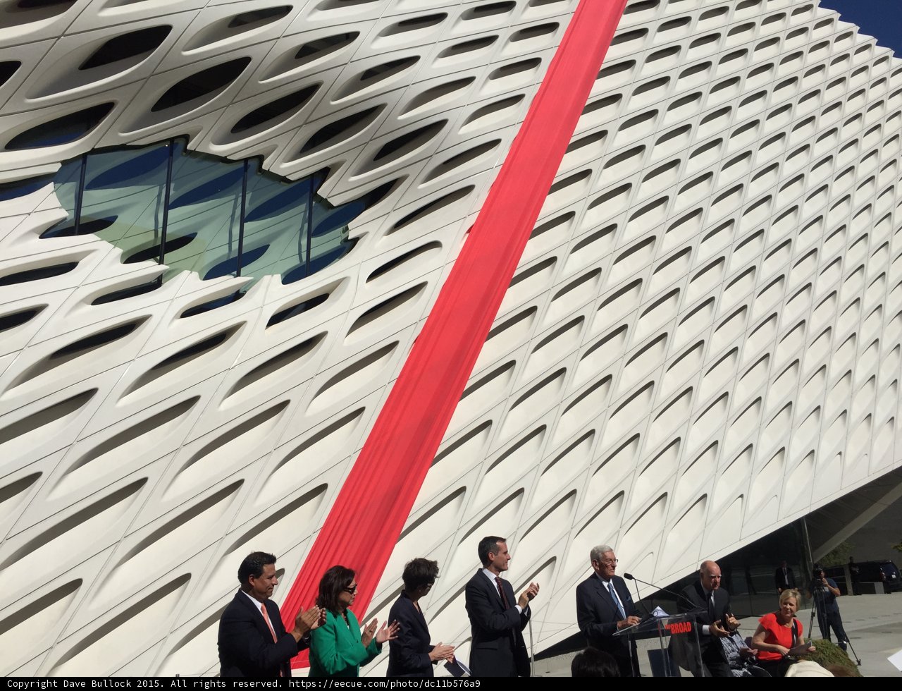 Ribbon Cutting Ceremony at The Broad Office Building