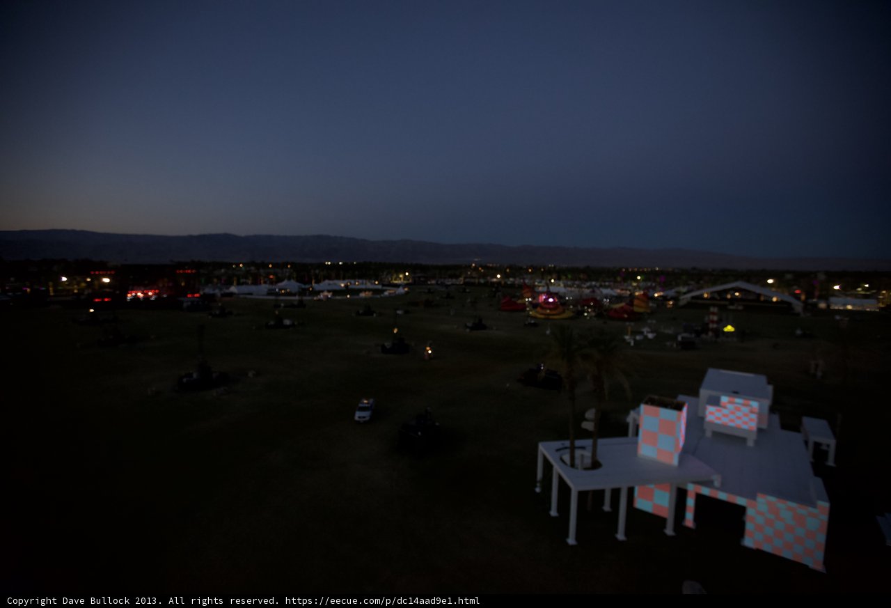 Night at the Coachella Outpost