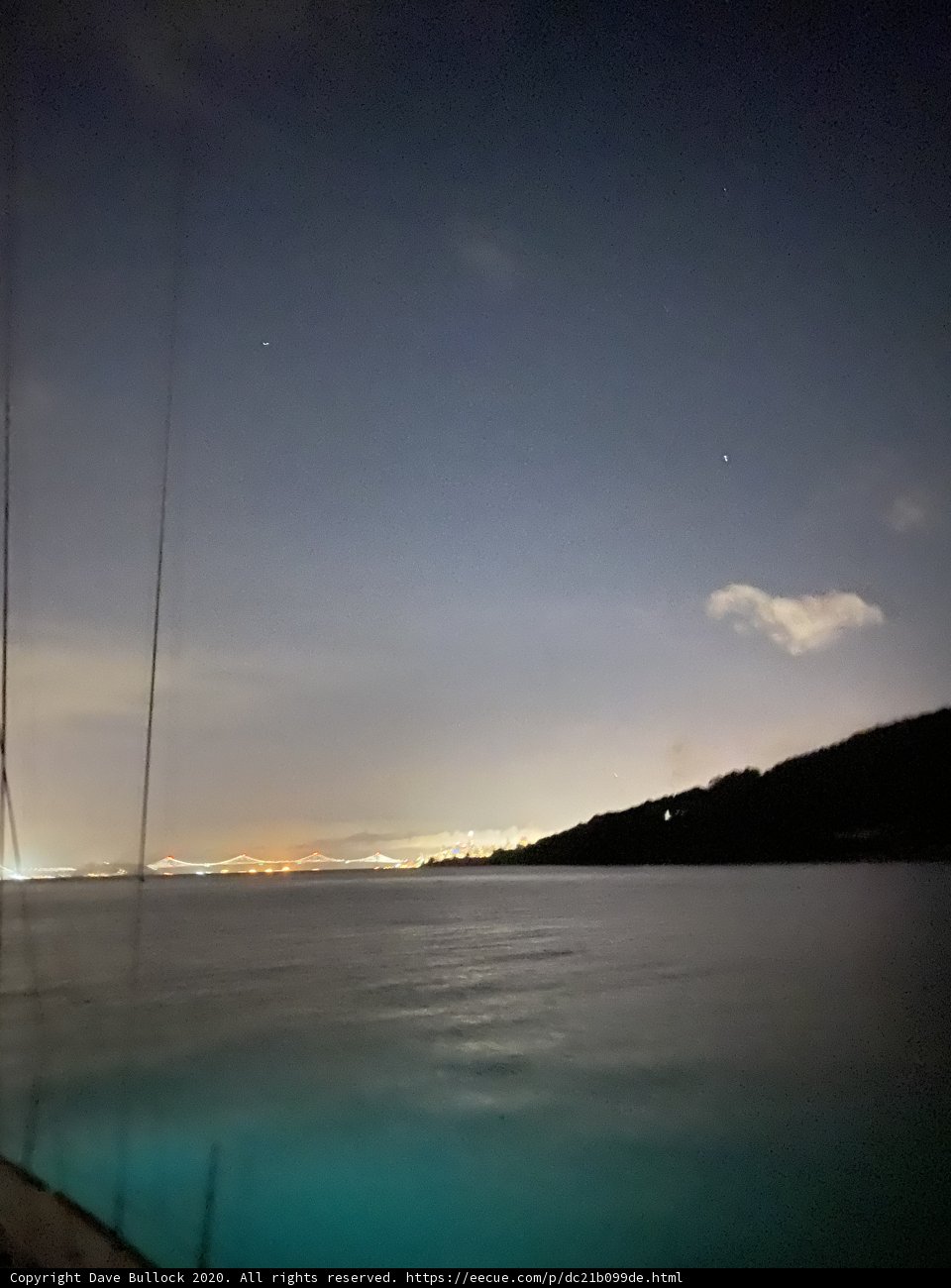 Moonlit Sail