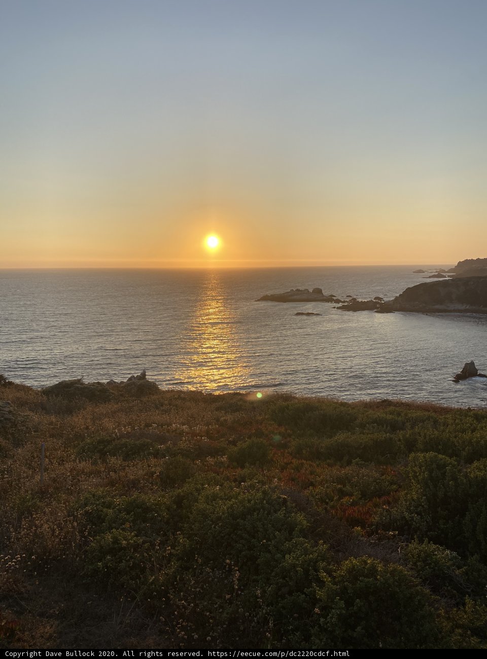Jenner Sunset: A Glowing Horizon