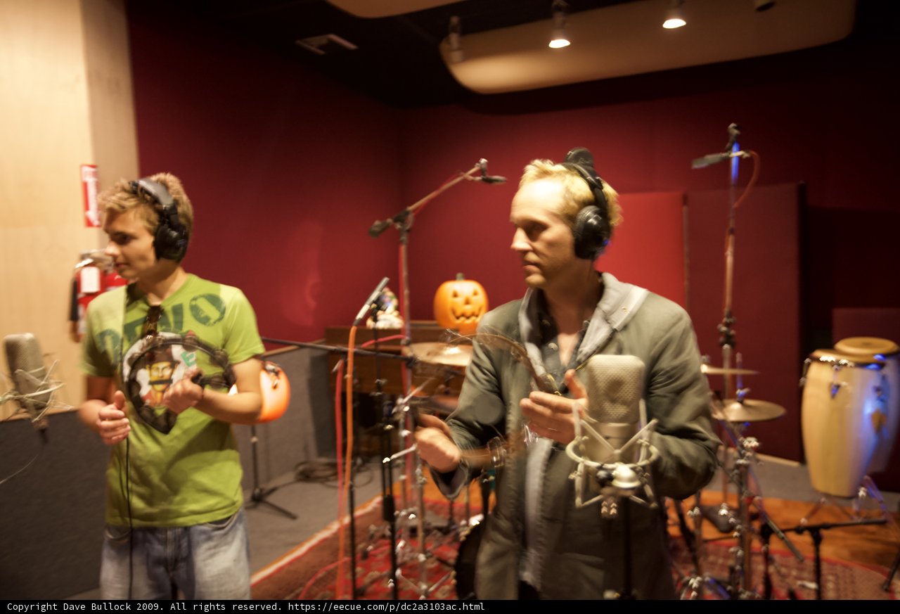 Recording Session with Josh Freese