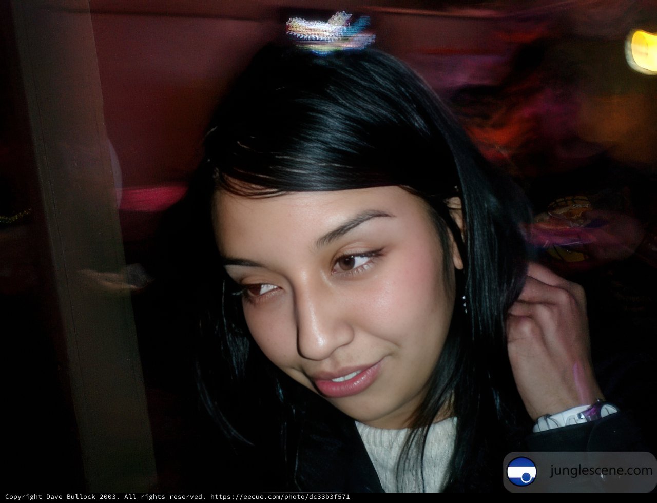 Classic Portrait of a Happy Teenage Girl