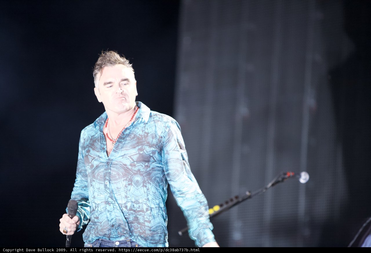 Morrissey Rocks Coachella Concert