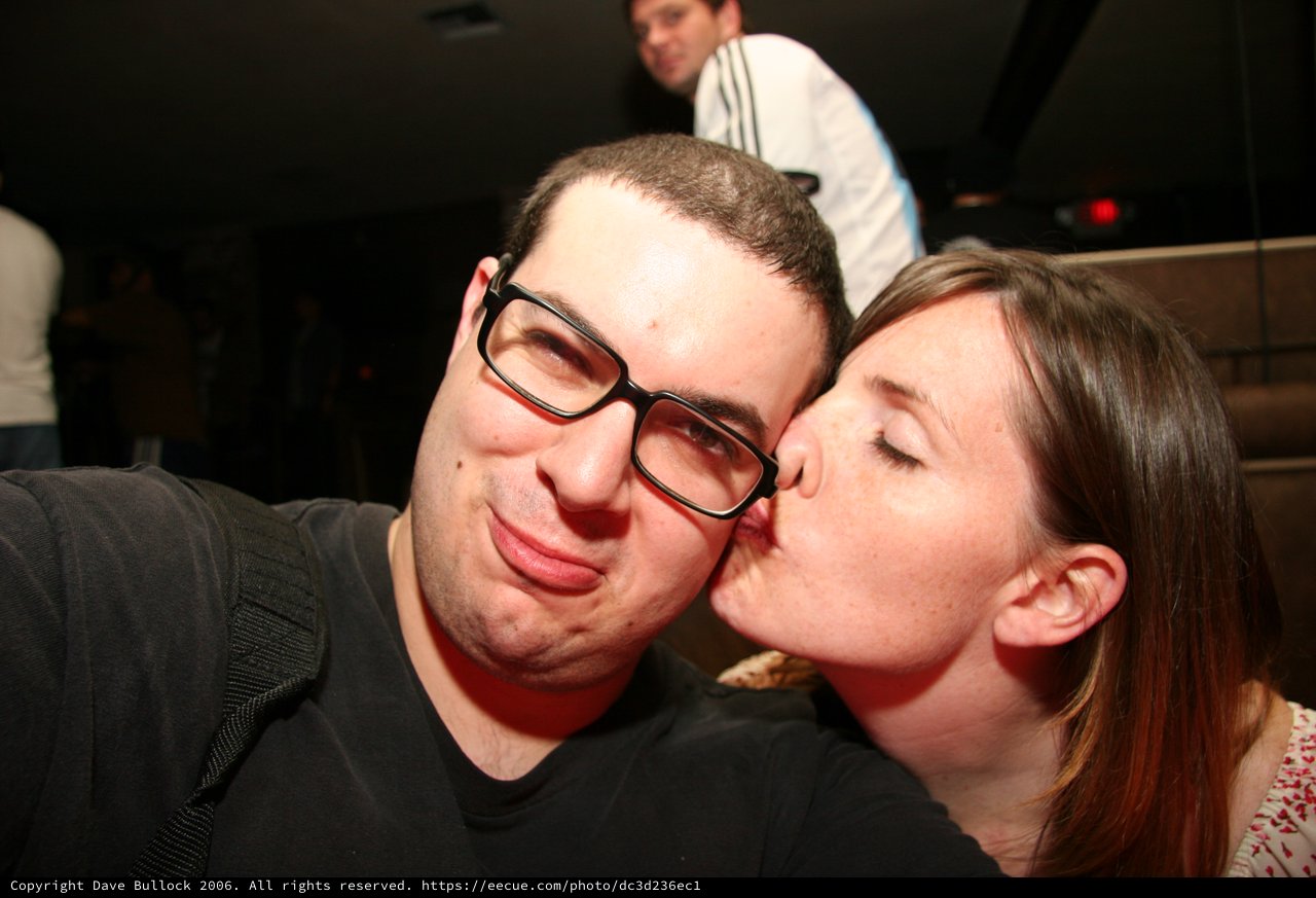 Stolen Kiss at a Nightclub Party 2006