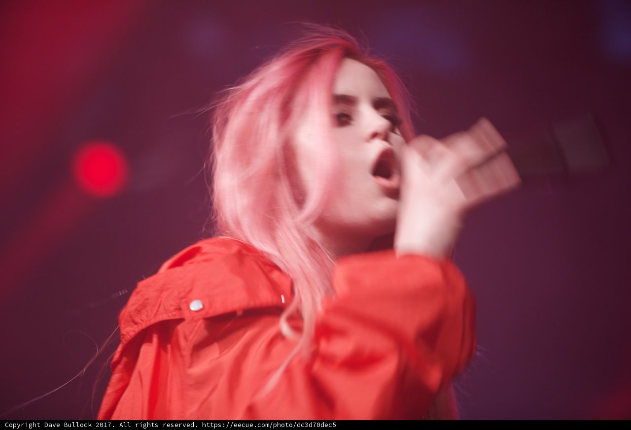 Pink-haired Songstress Takes the Stage