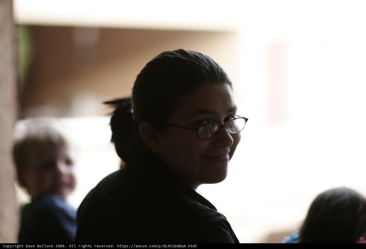 The Woman with Glasses