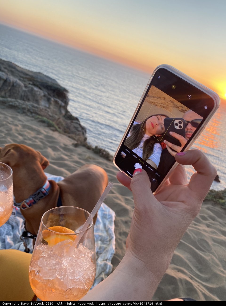 Sunset Selfie with my Pooch
