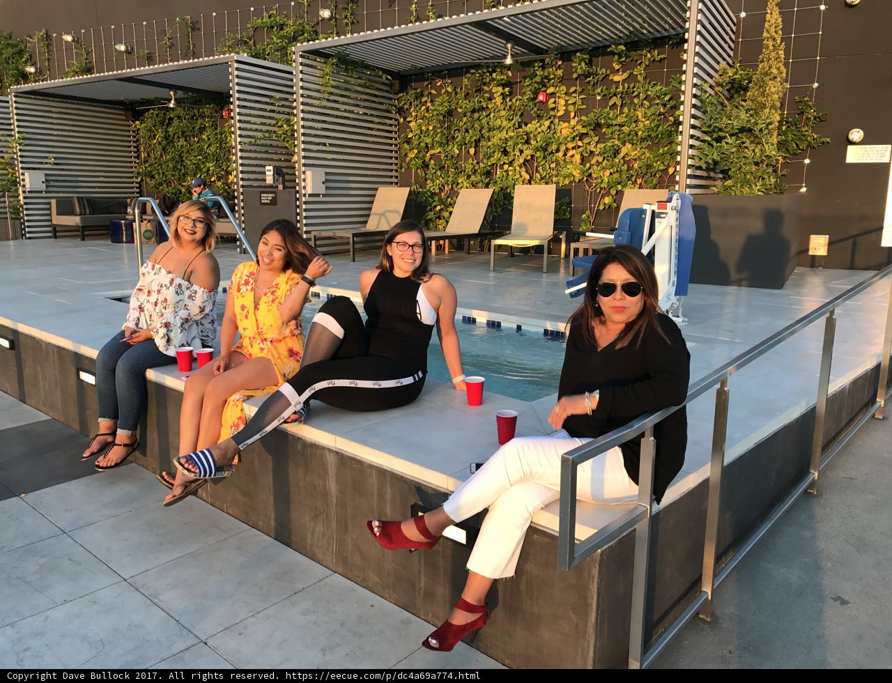 Poolside Ladies