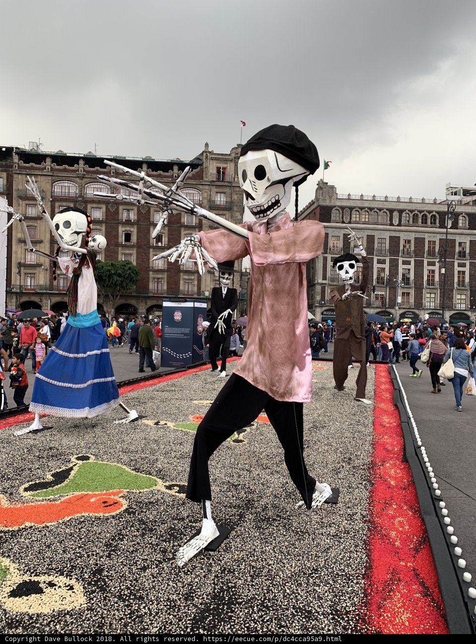 Parade of Skeletons Takes Over the Street