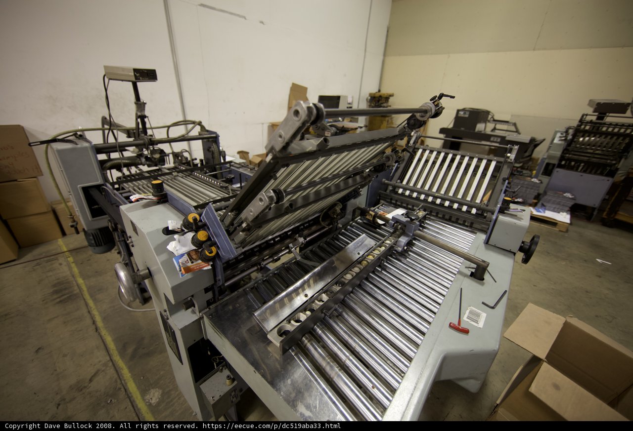 The Paper Making Machine at the Factory