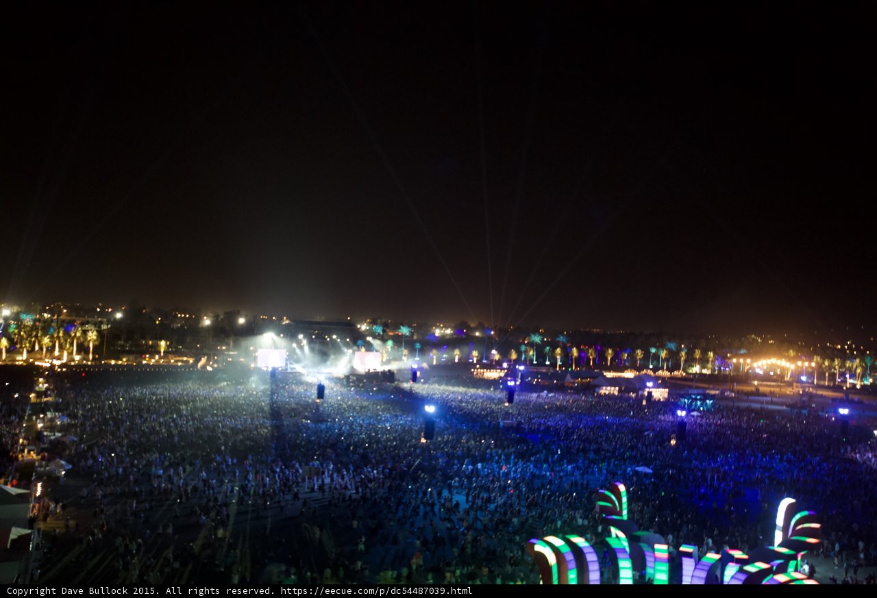 Electric Night Sky Concert