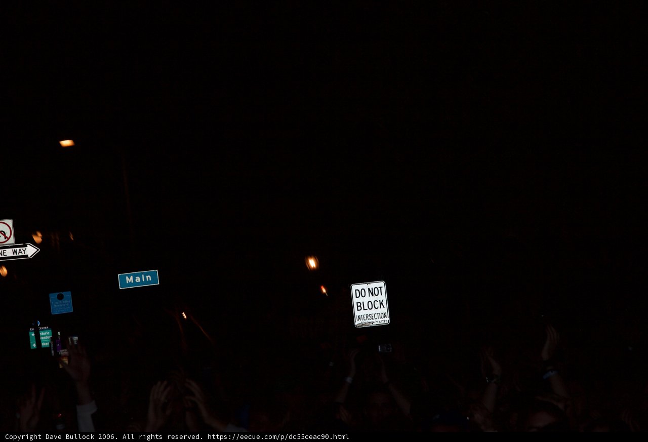 The Brightest Night: A Crowd Lighting Up the Streets