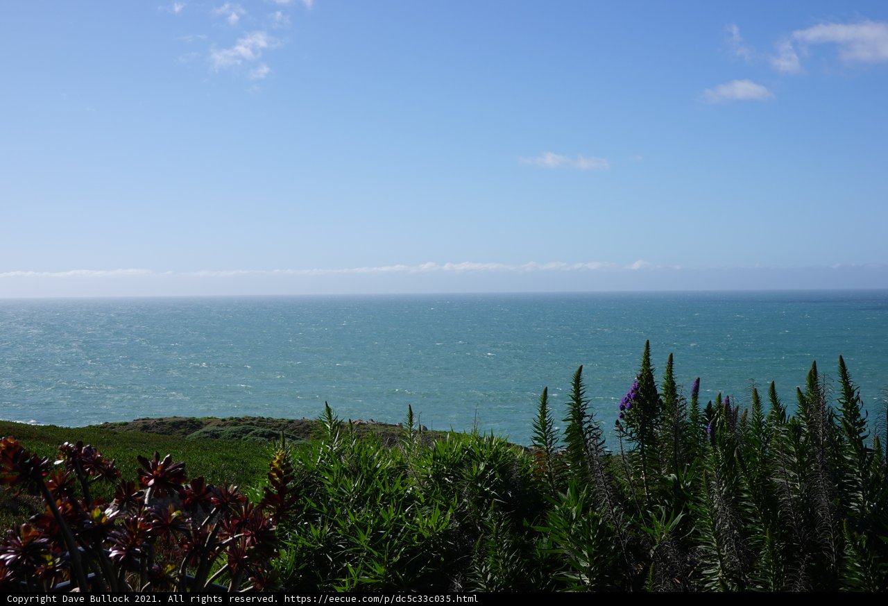 Stunning Ocean View from a Hilltop