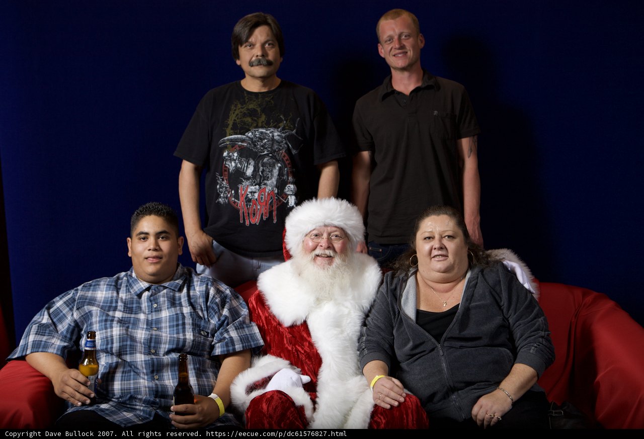 A Merry Family Christmas with Santa