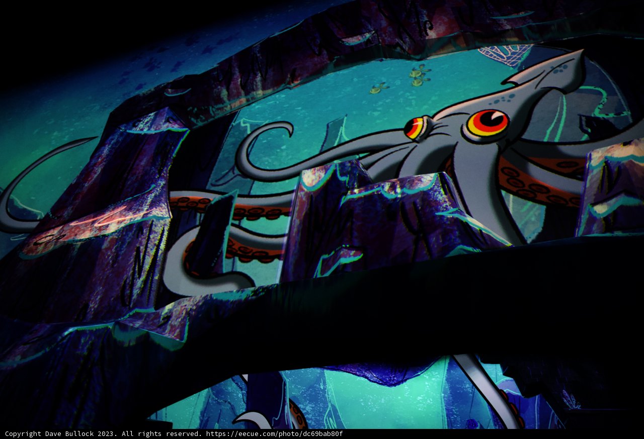 Enchanting Octopus Mural