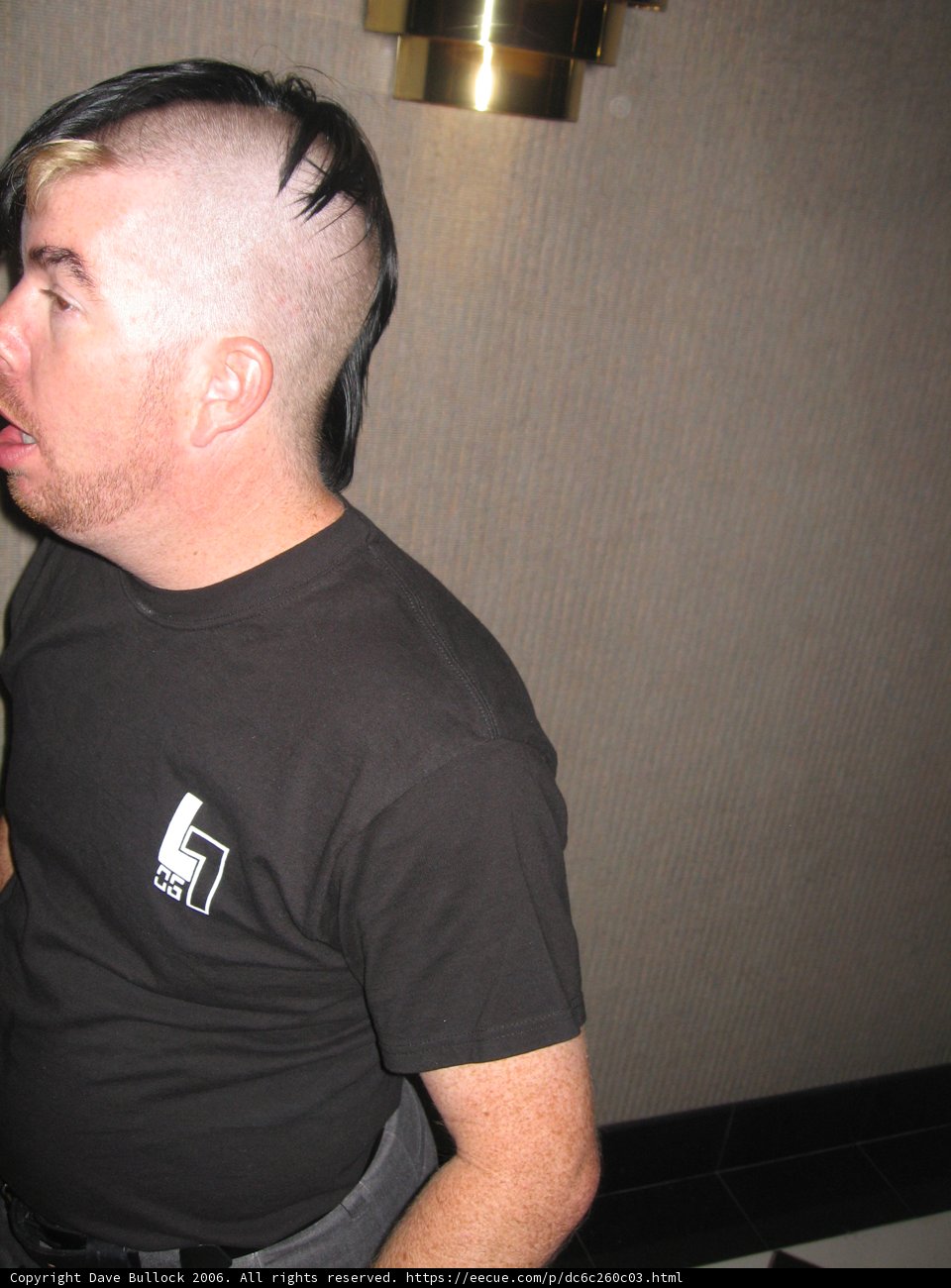 Shaved Head, Mohawk and Tattoos