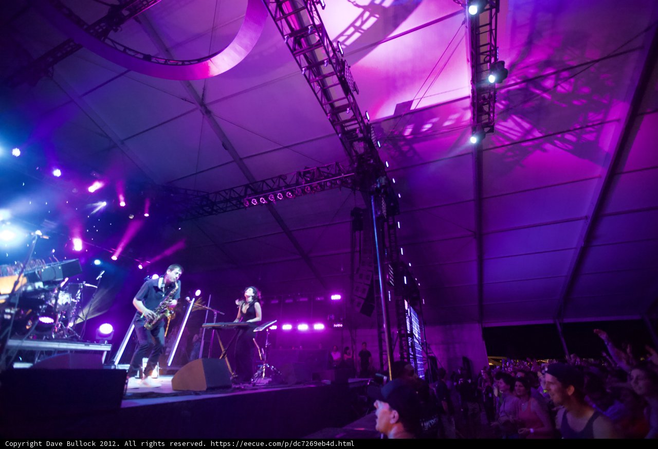 Purple Haze on Stage