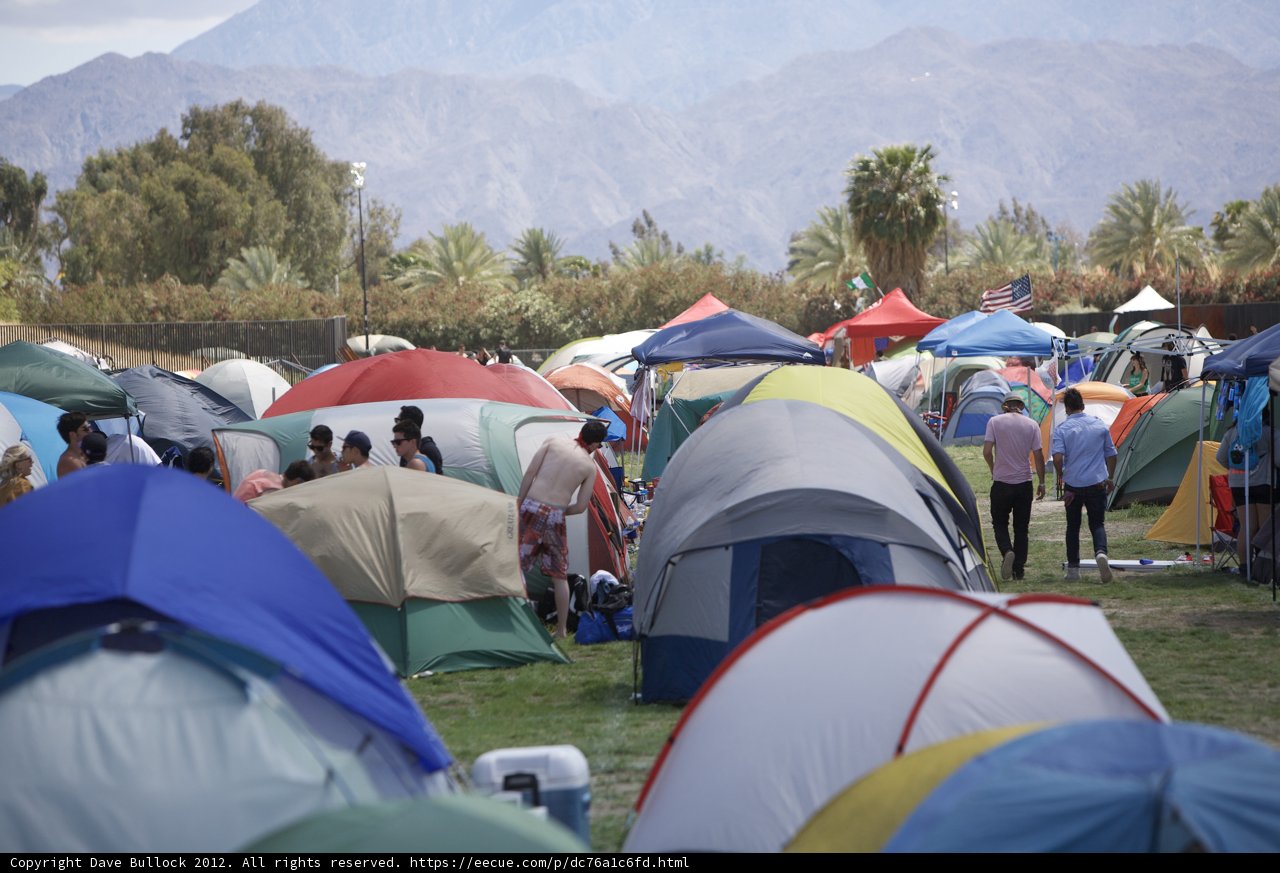 Camping in the Grass