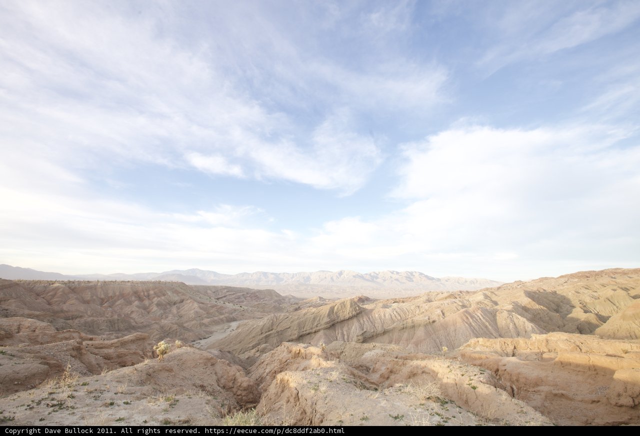 Majestic Scenery of Anza Borrego